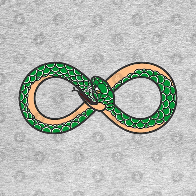 Green Ouroboros by kmtnewsman